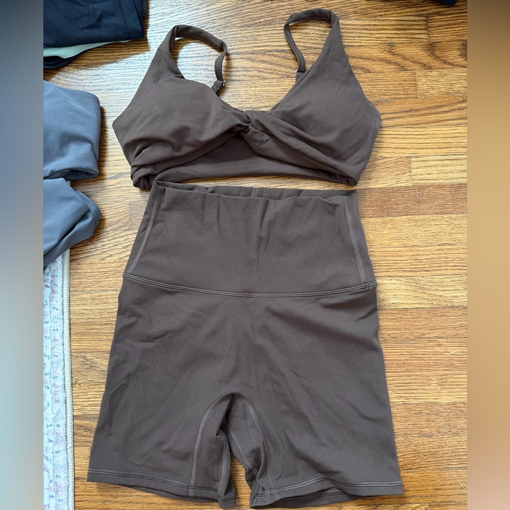 Brown Amazon work out set